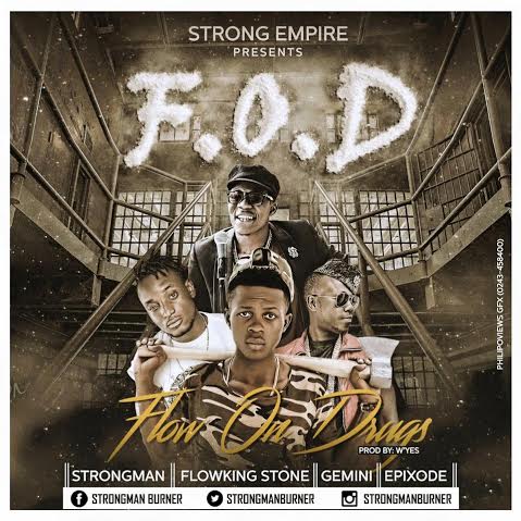 Strongman - Flow On Drugs (Feat Flowking Stone, Gemini & Epixode) (GhanaNdwom.com)