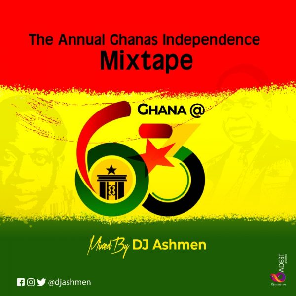 DJ Ashmen - Ghana At 63 Mixtape