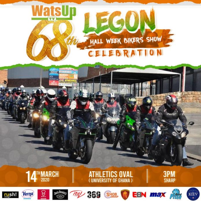 WatsUp TV 68th Legon Hall Week (Bikers)