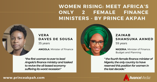 Women Rising - Meet Africa’s Only 2 Female Finance Ministers