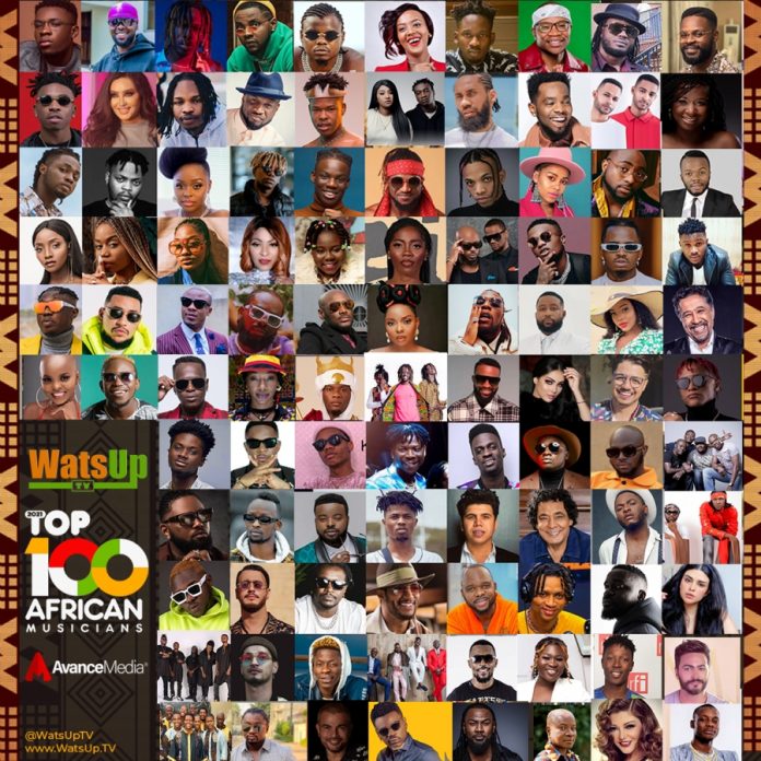 Top 100 African Musicians 2021
