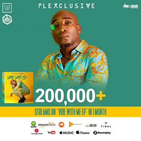 Flexclusive hits 200,00 streams