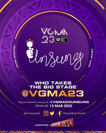  VGMA23 Unsung - Call For Entries Begins!