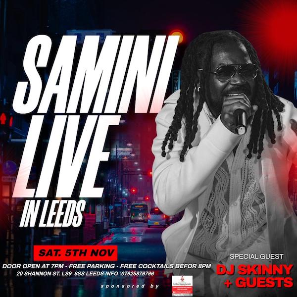 Samini Leeds Concert